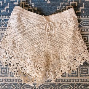 Lace/Knitted Summer Shorts